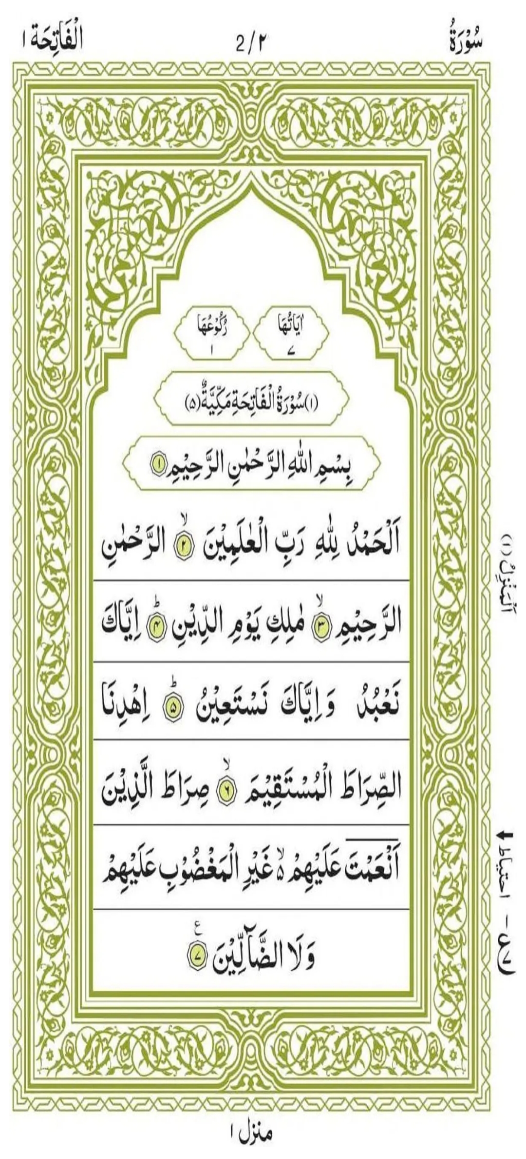 Al-Fatihah 13-Line